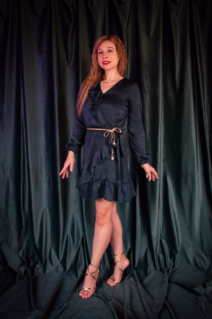 Vestido Wrap Curto